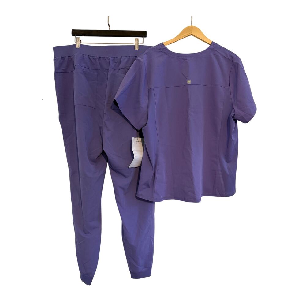NWT Fabletics Scrub Set Method Flex Top High Rise… - image 3